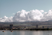 Coming into Pearl Harbor HI